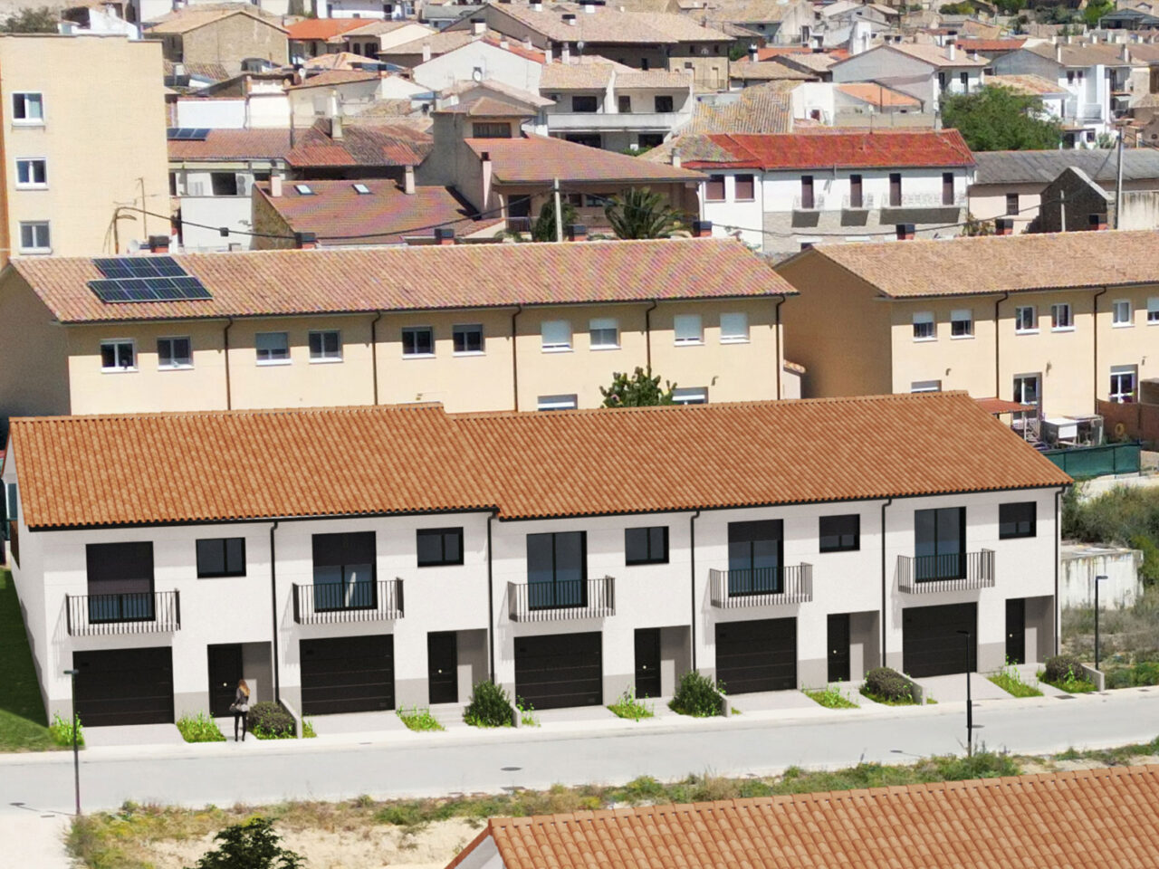 Promoción de 5 viviendas adosadas en Artajona